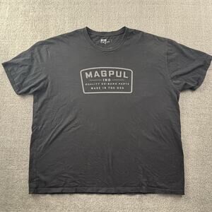 Magpul Shirt Adult 2XL XXL Black Short Sleeve Training Casual Men's